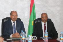 رئيس الجمعية الوطنية مع النائب المغربي النعم ميارة _(المصدر: الصحراء)