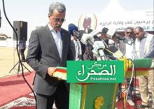 وزير التنمية الريفية الدي ولد الزين ـ (أرشيف الصحراء)