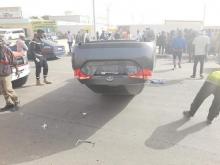 حادث سير بالعاصمة نواكشوط ـ (المصدر: الإنترنت)