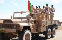 الجيش الموريتاني خلال عرض عسكري- المصدر (موقع الجيش الموريتاني)