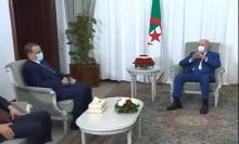 وزير الخارجية لدى في ضيافة الرئيس الجزائري- المصدر (وكالة الأنباء الجزائرية)