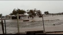 لقطة من مدينة النعمه بعيد تهاطل الأمطار (ارشيف - انترنت)