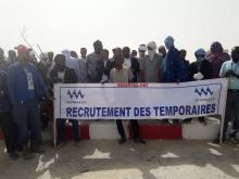 احتجاج عمال صوملك وسط نواكشوط 