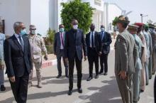 كاغامي خلال زيارته للكلية الحربية ل G5- المصدر: فيسبوك