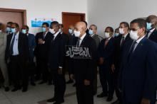 الرئيس غزواني يشرف على إطلاق حملة التلقيح ضد كورونا ـ (المصدر: الصحراء)