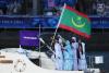 الوفد الموريتاني خلال افتتاح أولمبياد باريس