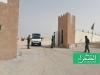 حاجز النقطة الحدودية بين موريتانيا والمغرب 